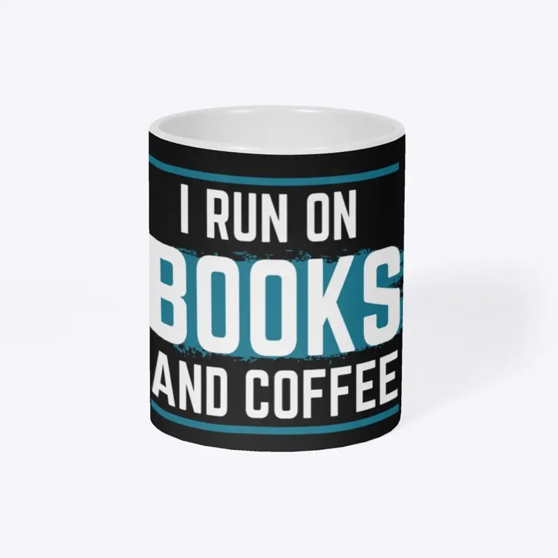 Books and Coffee Mug