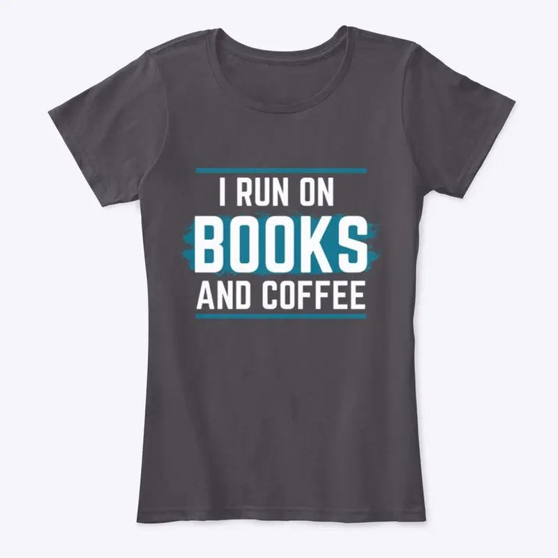 Books and Coffee Tee