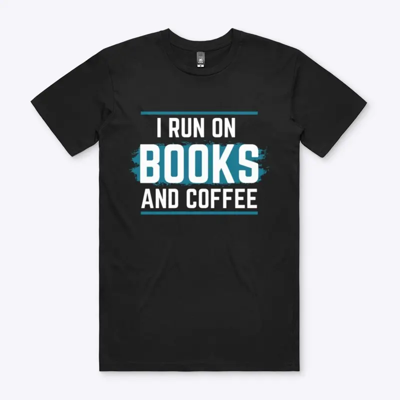 Books and Coffee Tee